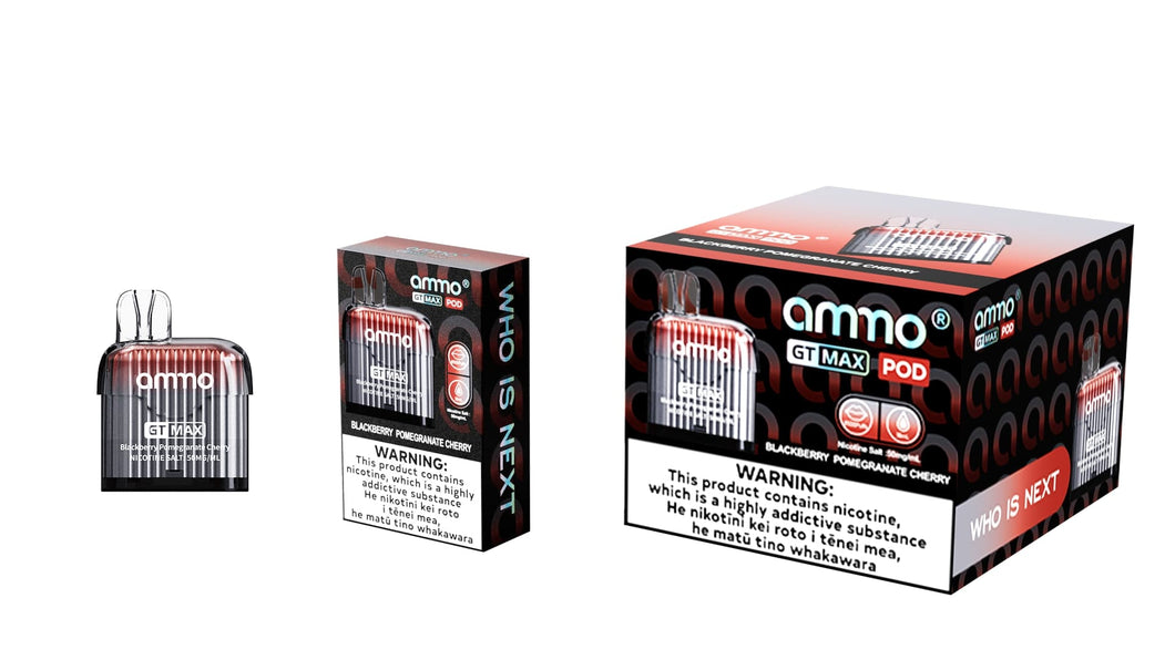 Ammo | GT MAX -  Blackberry Pomegranate Cherry (Pod Only)
