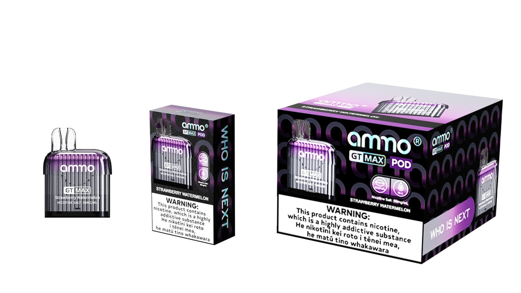 Ammo | GT MAX - Strawberry Watermelon (Pod Only)