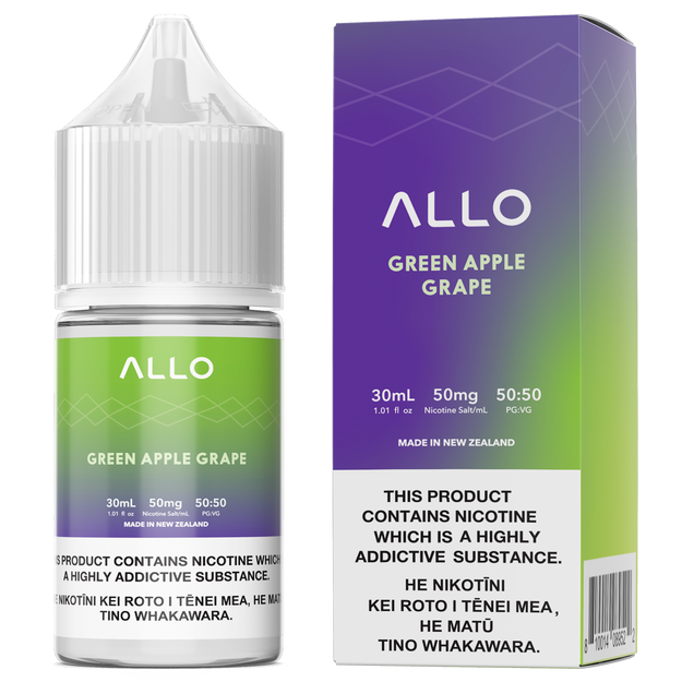 Allo E-liquid - Apple Grape (p.k.a Green Apple Grape)