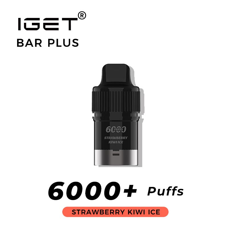 IGET | Bar Plus -  Strawberry Kiwifruit (Pod Only)