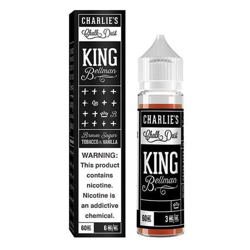Charlie's Chalk Dust - King Bellman - Vape N Save Charlie's Chalk Dust, Import E-Liquids, Sweet, Tobacco, Vanilla