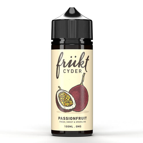Frukt Cyder - Passionfruit - Vape N Save Apple, Beverage, Cider, Fruit, Frukt Cyder, Import E-Liquids, Passionfruit