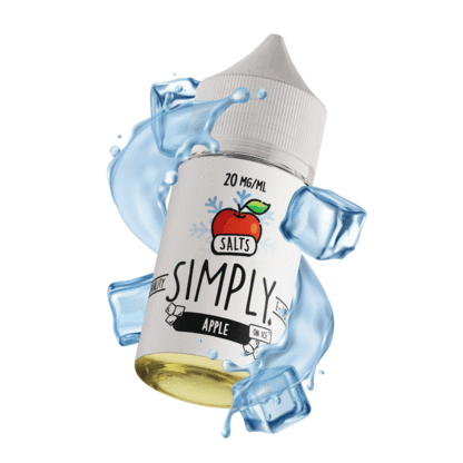 Simply Salts - Apple (On Ice) - Vape N Save Apple, Fruit, Ice, Local E-Liquids Salts, Menthol, Simply, Simply Salts