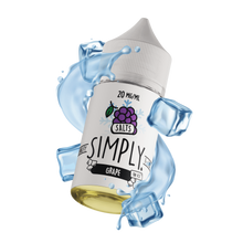 Load image into Gallery viewer, Simply Salts - Grape (On Ice) - Vape N Save Grape, Ice, Local E-Liquids Salts, Menthol, Simply, Simply Salts
