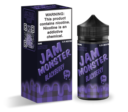 Jam Monster - Blackberry (Limited Edition) - Vape N Save Bakery, Berry, Blackberry, Butter, Fruit, Import E-Liquids, Jam Monster
