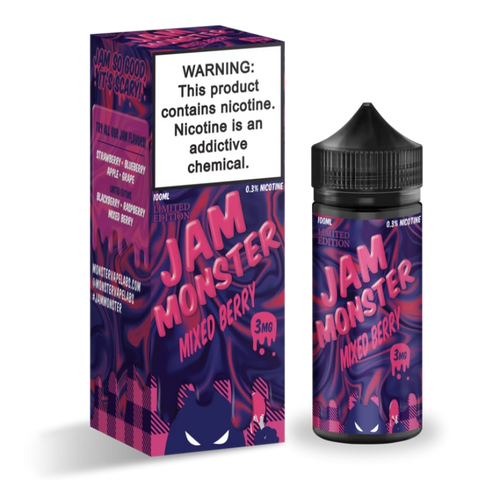Jam Monster - Mixed Berry (Limited Edition) - Vape N Save Bakery, Berry, Butter, Fruit, Import E-Liquids, Jam Monster