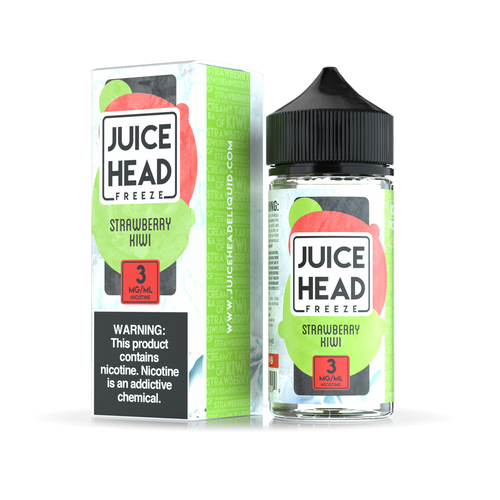 Juice Head Freeze - Strawberry Kiwi - Vape N Save Berry, Fruit, Import E-Liquids, Juice Head, Juice Head Freeze, Kiwifruit, Menthol, Strawberry