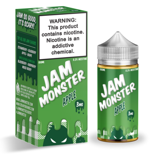 Jam Monster - Apple - Vape N Save Apple, Bakery, Butter, Fruit, Import E-Liquids, Jam Monster
