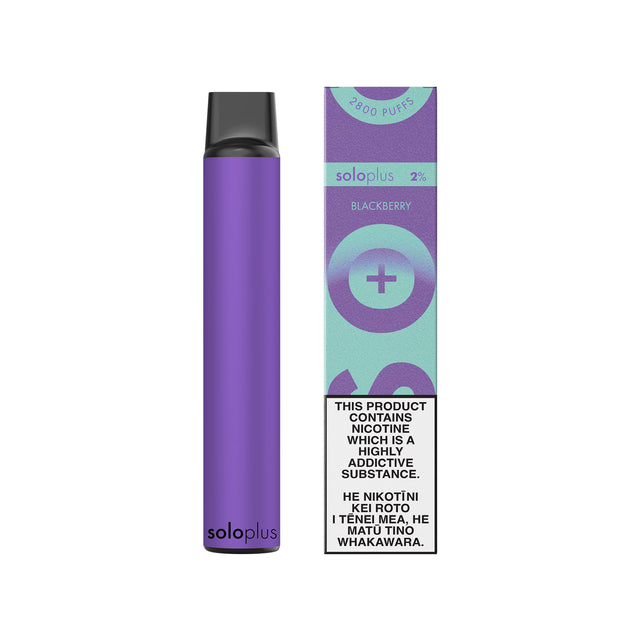 Solo Plus Disposable Vape - Blackberry (Vape Kit)