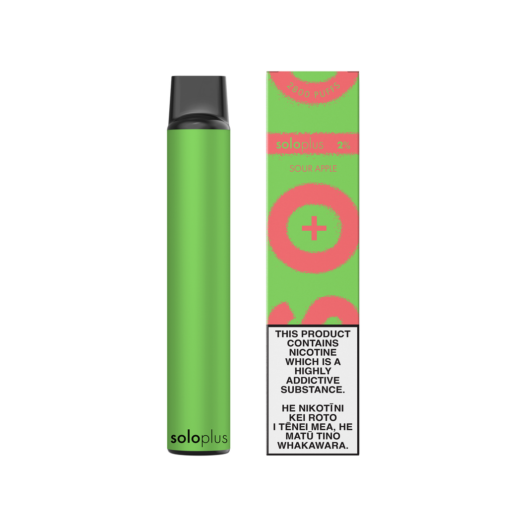 Solo | Plus - Sour Apple (Vape Kit)