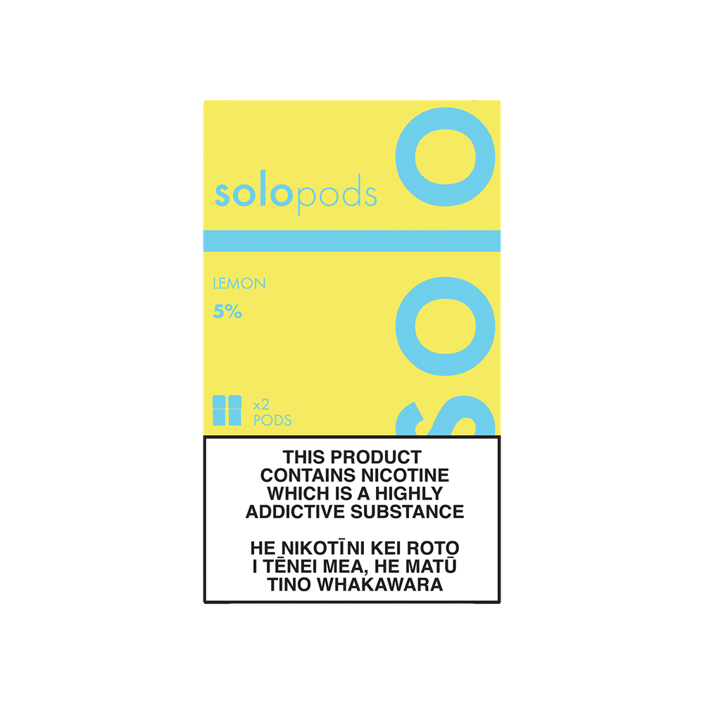 Solo - Lemon (Pod Only - 2 Pack)