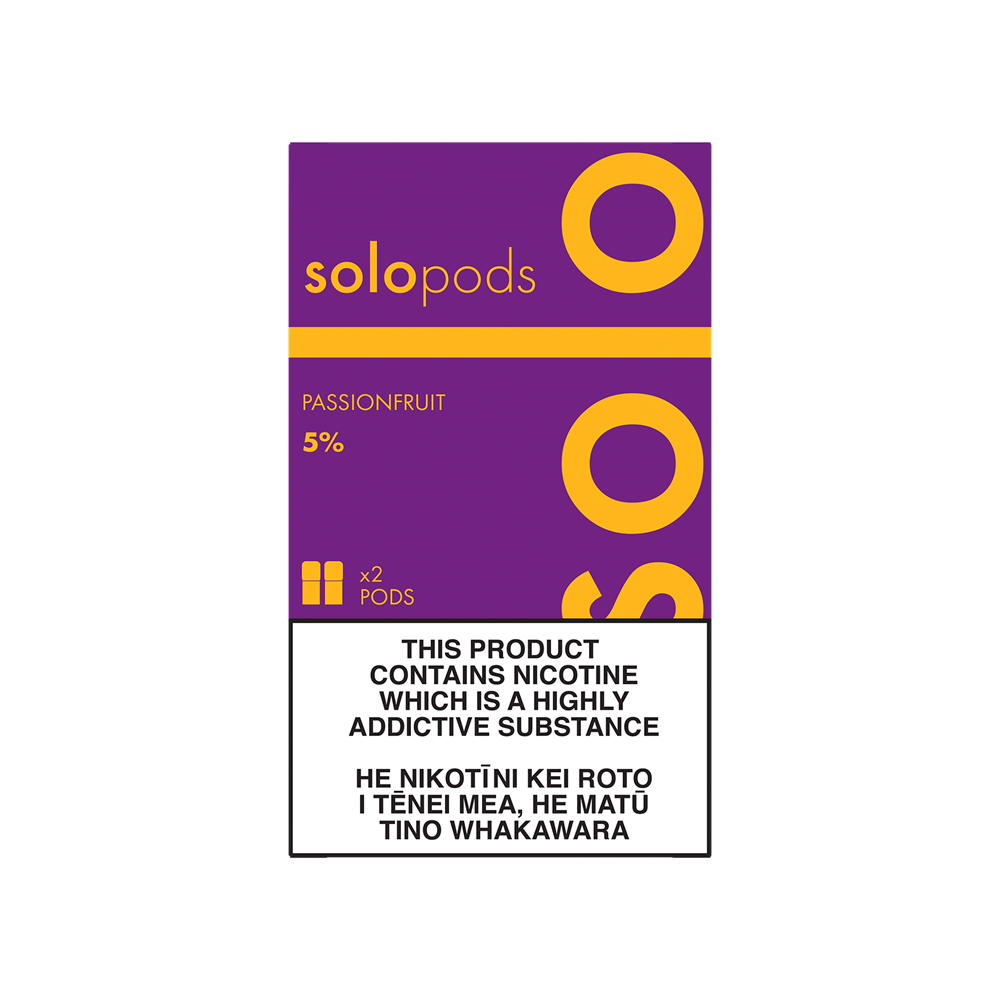 Solo - Passionfruit (Pod Only - 2 Pack)