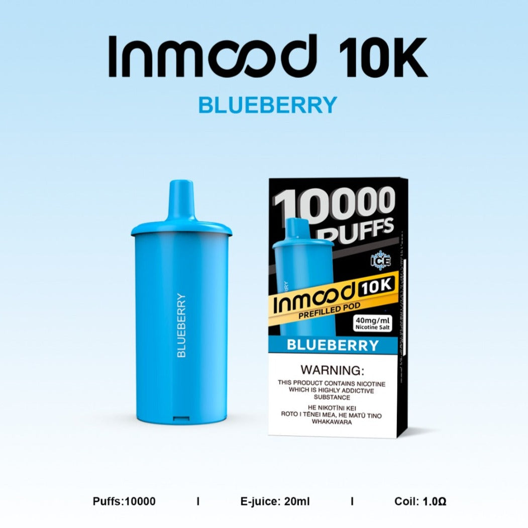 Inmood | 10K -  Blueberry (Pod Only)