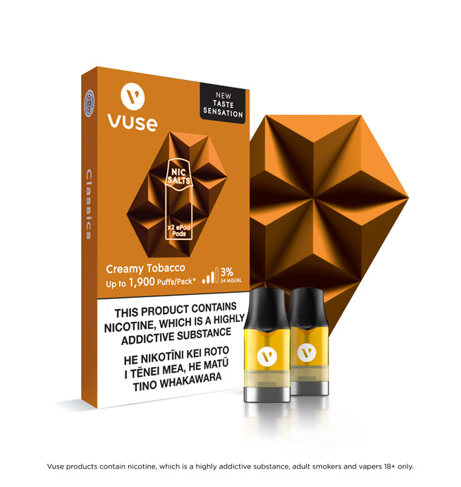 Vuse - Creamy Tobacco (2 ePod Pack)