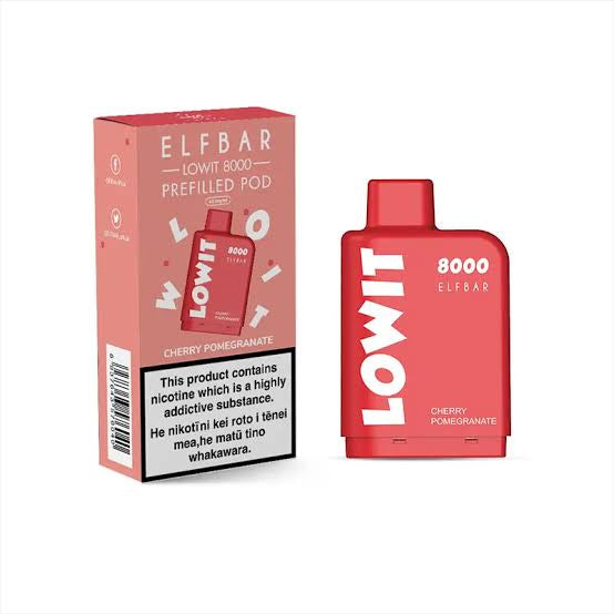 Elfbar | Lowit 8000 - cherry pomegranate(Pod Only)