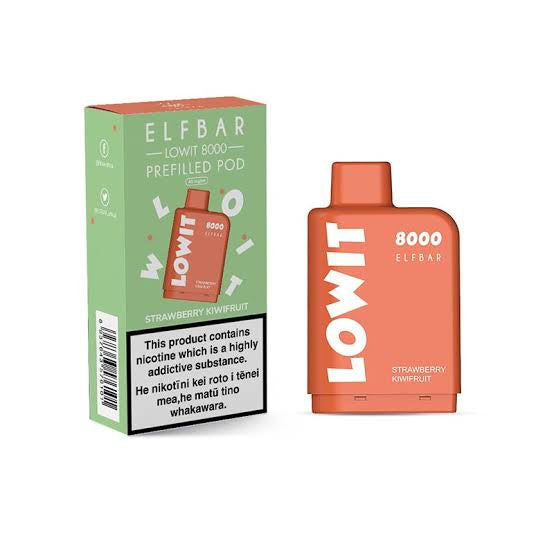 Elfbar Lowit 8000 - Strawberry Kiwifruit (Pod Only)