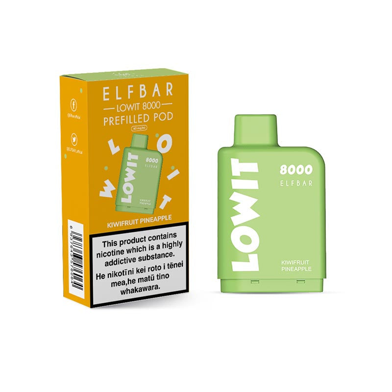 Elfbar | Lowit 8000 - Kiwi fruit pineapple (Pod Only)