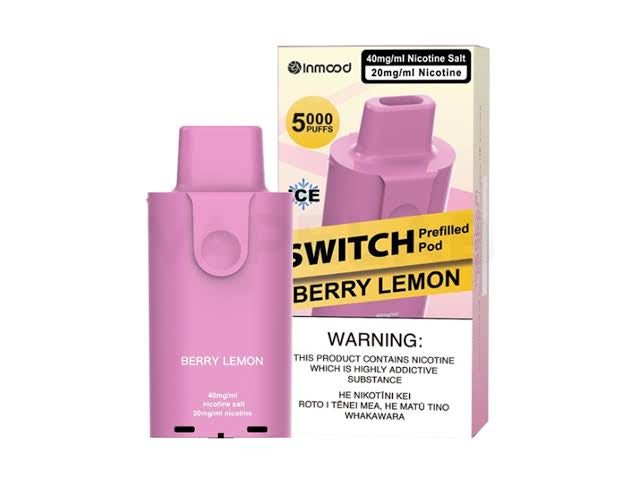 Inmood | Switch - Berry Lemon| pre-filled pod kit