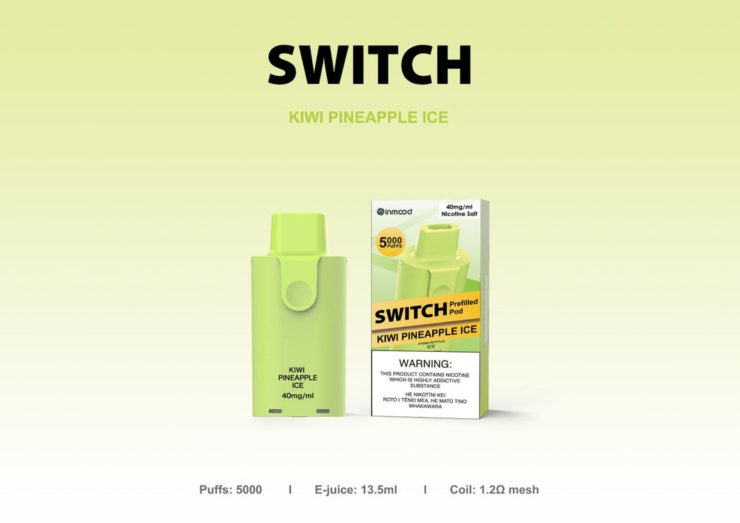 Inmood Switch 5K Replacement Pod - Kiwifruit Pineapple (Pod Only)