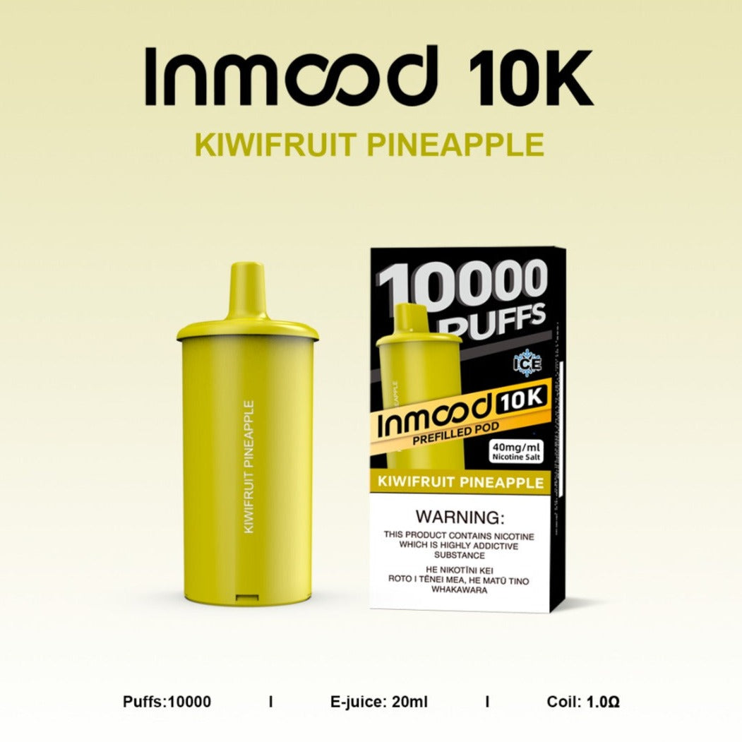 Inmood | 10K - Kiwifruit Pineapple (Pod Only)