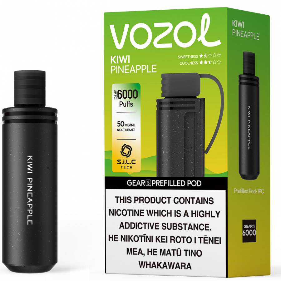 Vozol | Gear S - Kiwi Pineapple (6000 Puffs Pod Only)