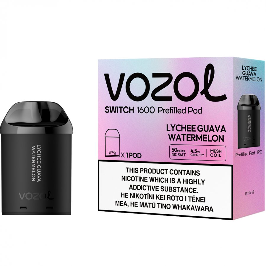 Vozol | Switch 1600C - Lychee Guava Watermelon (Pod Only)