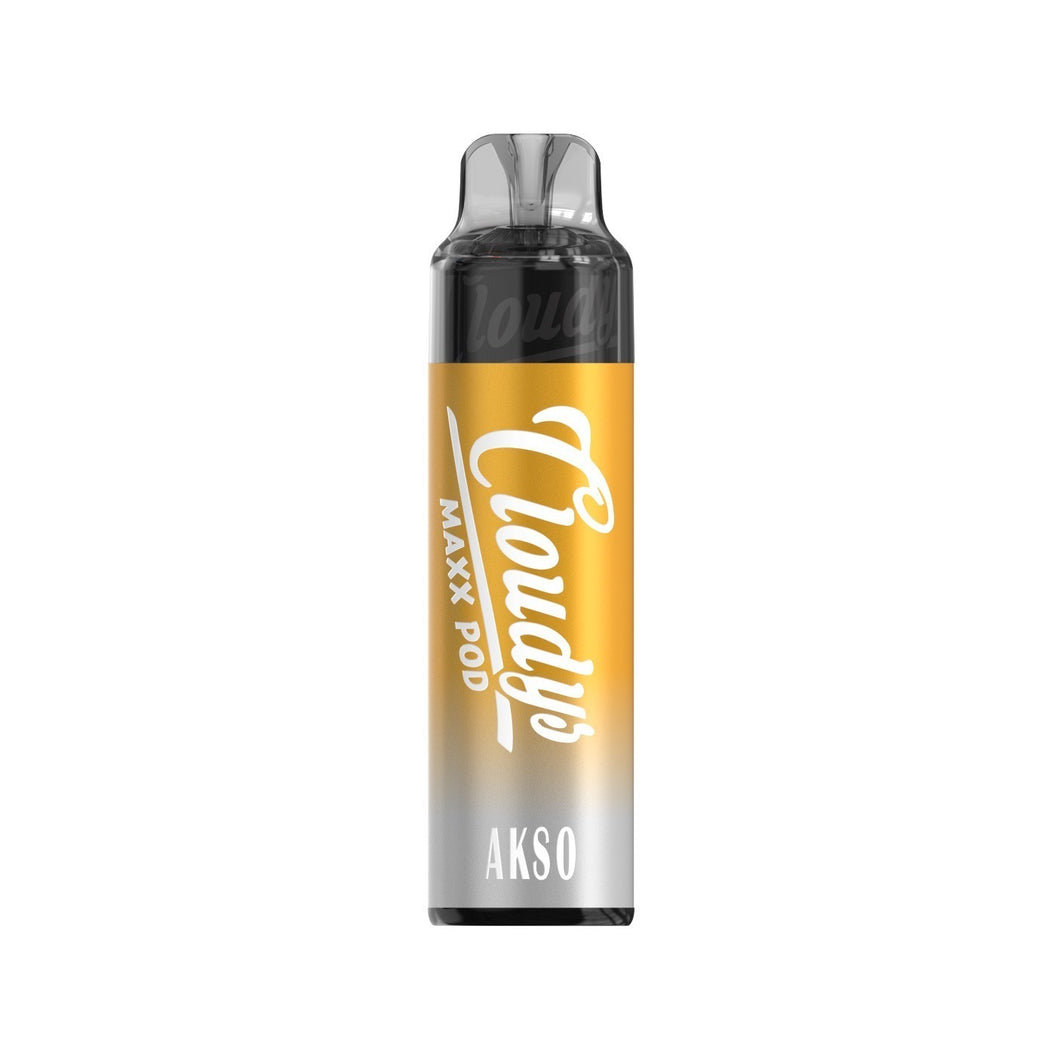 Cloudys Maxxpod Vape Kit - Peach Pineapple (Disposable)