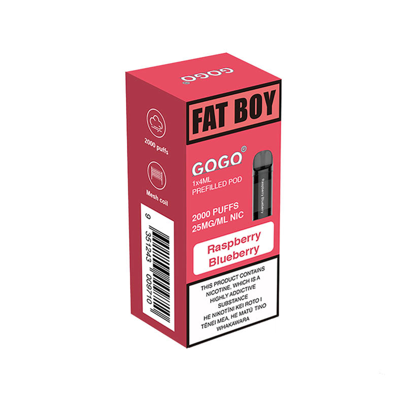 GOGO | Fat Boy 2000 -  Raspberry Blueberry (Pod Only)