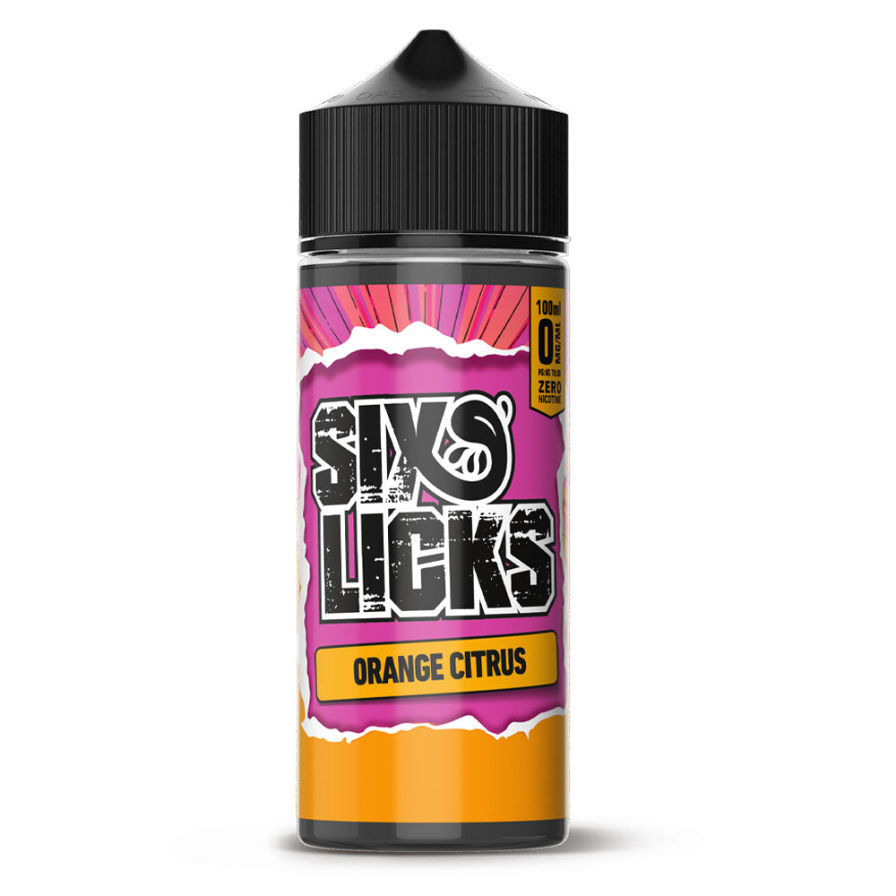 Six Licks - Orange Citrus