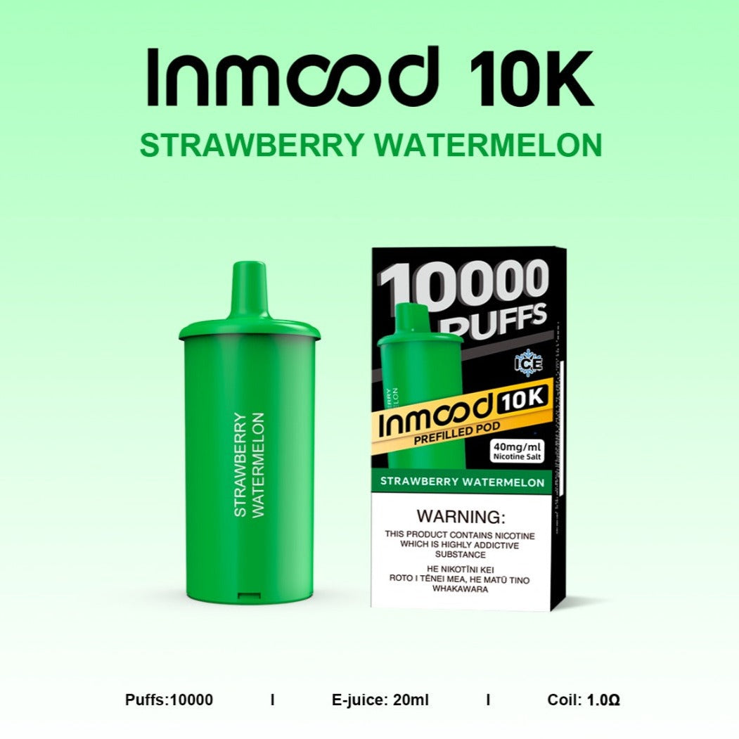 Inmood | 10K - Strawberry Watermelon (Pod Only)