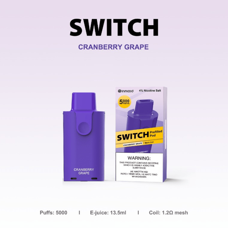 Inmood | Switch - Cranberry Grape (Pod Only)