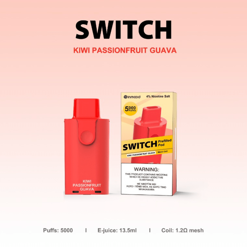 Inmood Switch 5K Replacement Pod -  Passionfruit Guava (Pod Only)