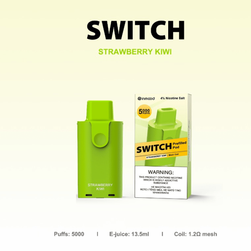 Inmood Switch 5K Replacement Pod -  Strawberry Kiwifruit  (Pod Only)