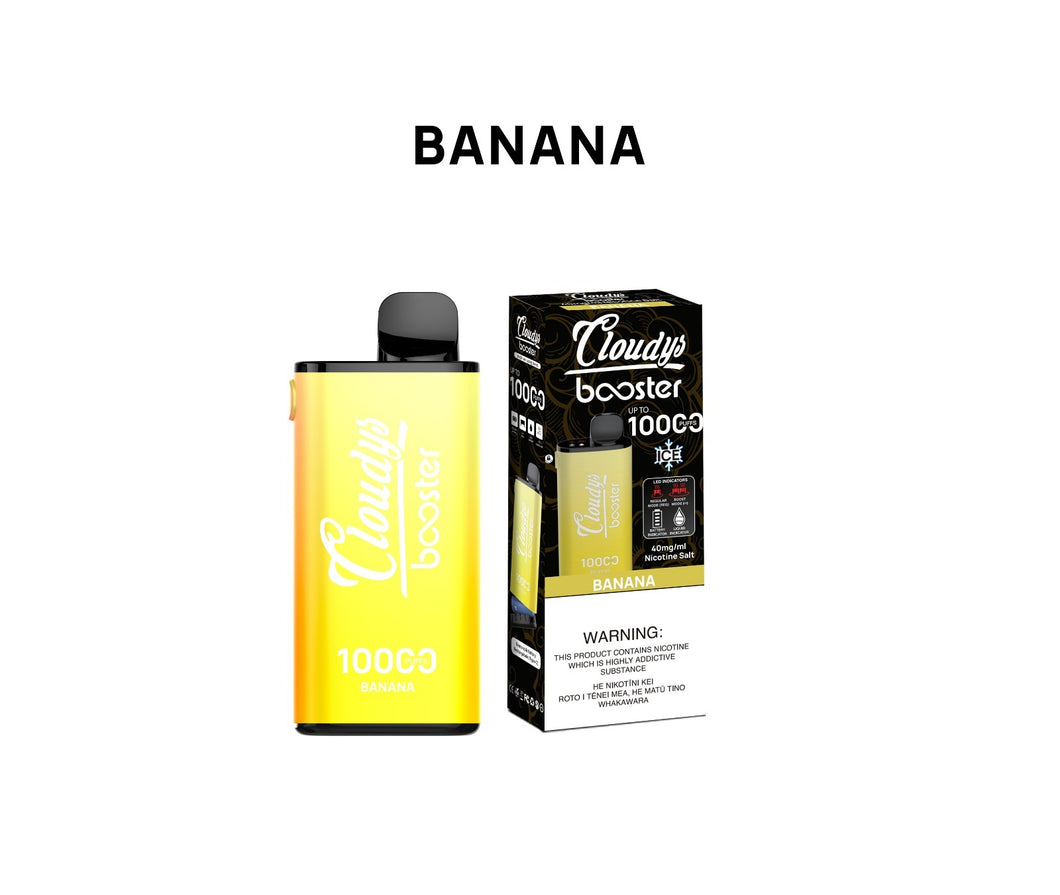 Cloudys | Booster 10K - Banana (Vape Kit)