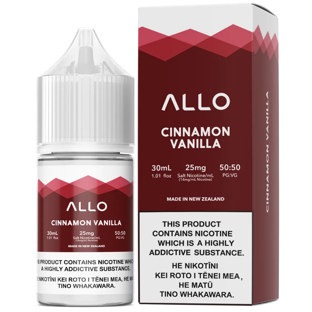 Allo E-liquid - Cinnamon Vanilla