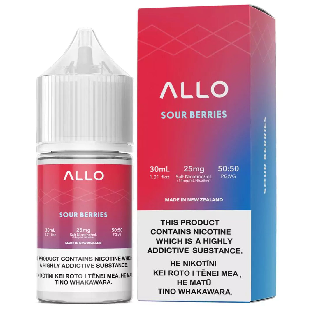 Allo E-liquid -Sour Berries