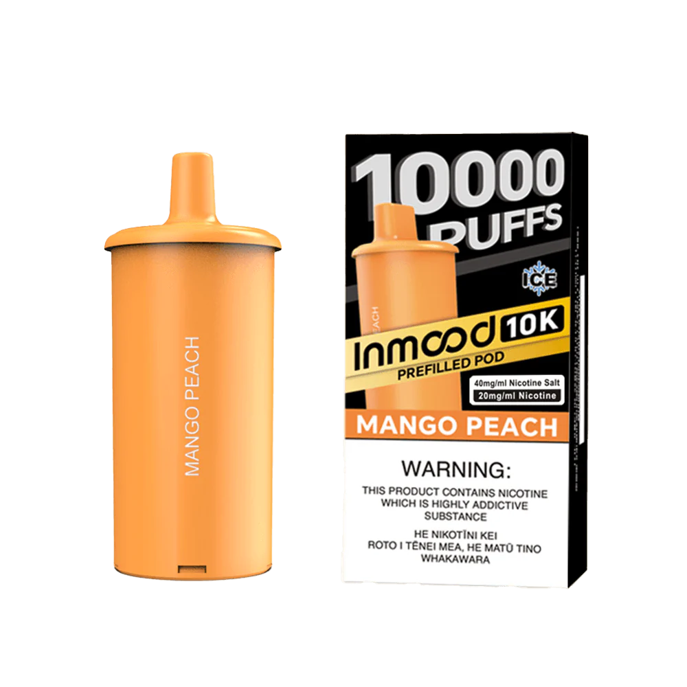 Inmood 10K Prefilled Pod - Mango Peach (Pod Only)