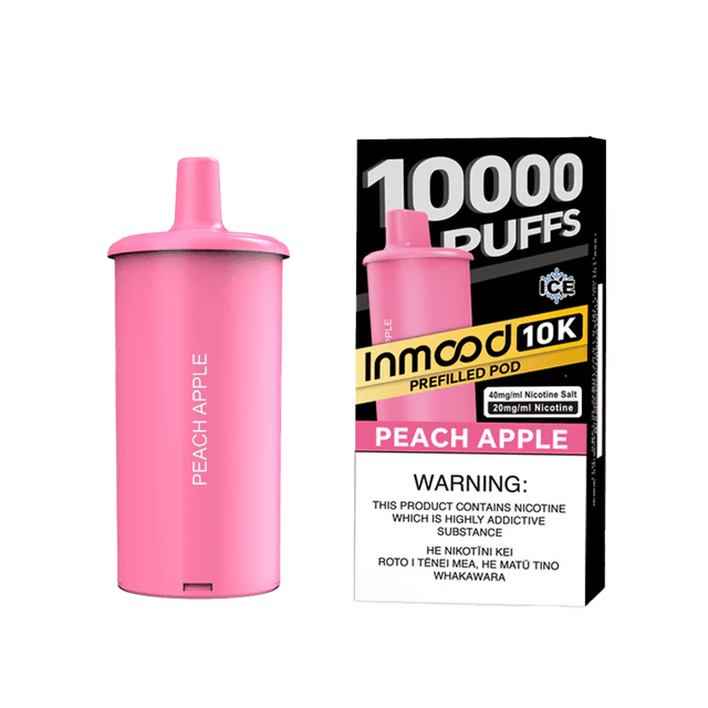 Inmood 10K Prefilled Pod - Peach Apple (Pod Only)