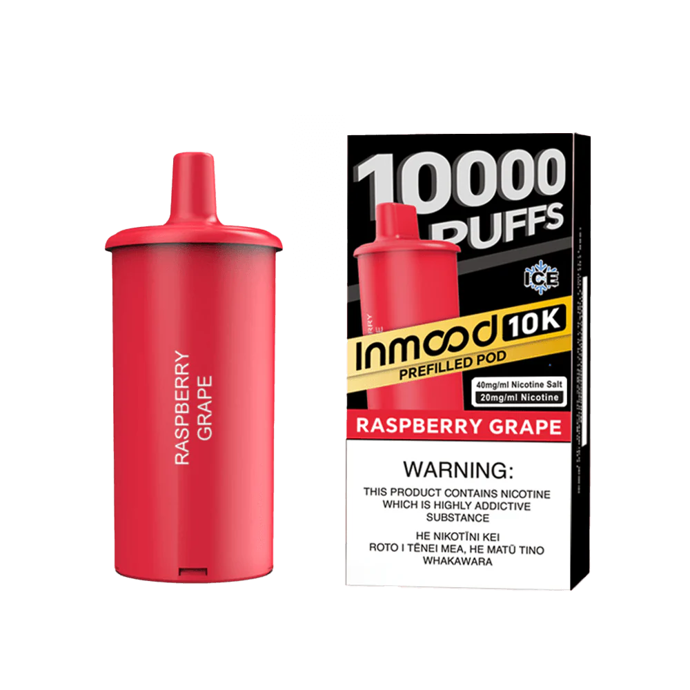 Inmood 10K Prefilled Pod -  Raspberry Grape (Pod Only)