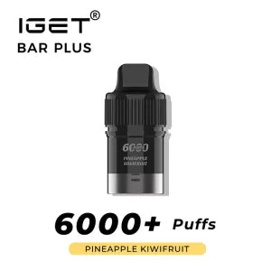 IGET Bar Plus Prefilled Pod 2.0 - Pineapple Kiwifruit (Pod Only)