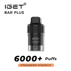 IGET Bar Plus Prefilled Pod 2.0 - Strawberry Kiwifruit (Pod Only)