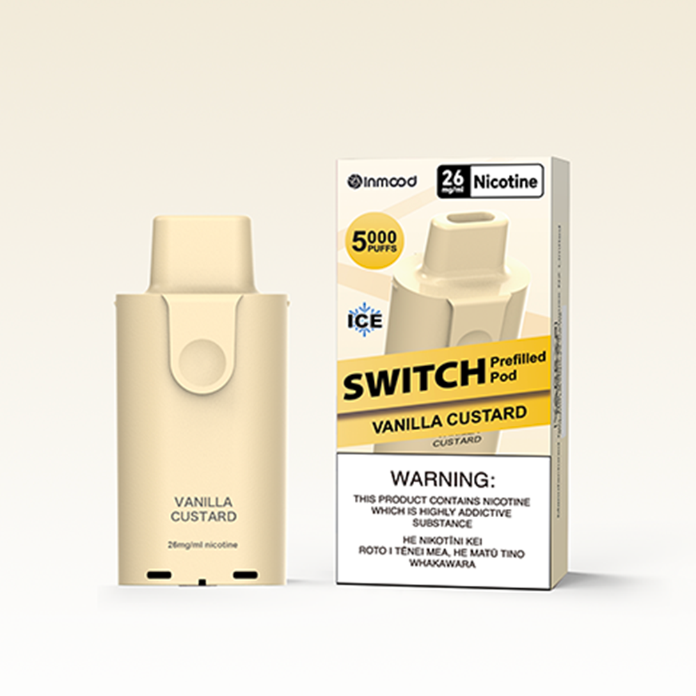 Inmood Switch 5K Replacement Pod - Vanilla Custard (Pod Only)