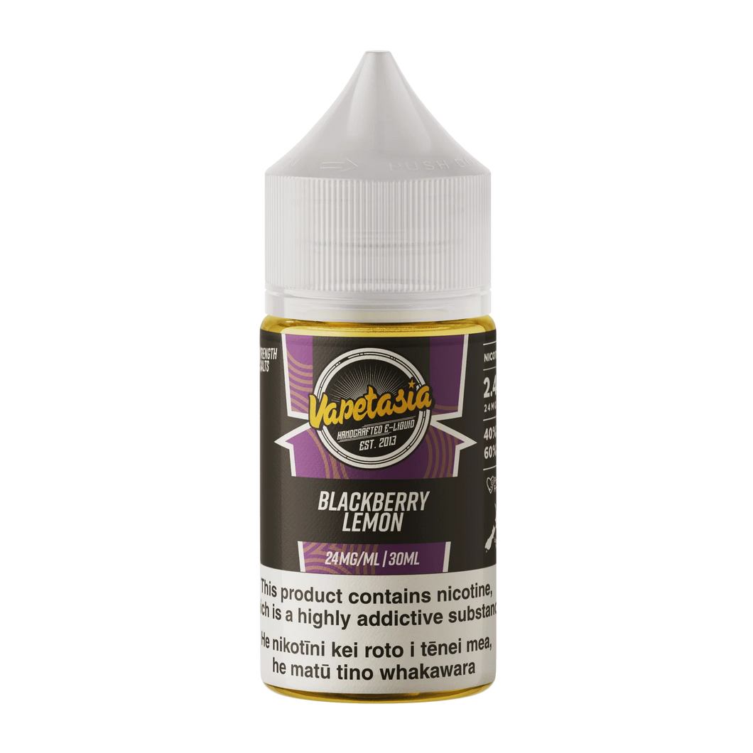 Vapetasia Lemonade Salts - Blackberry Lemon