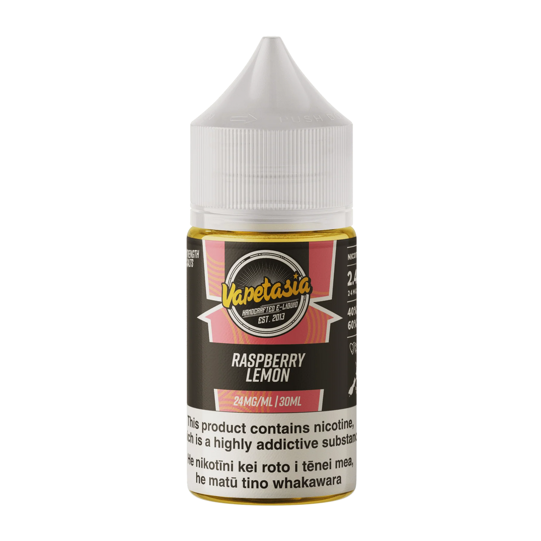 Vapetasia Lemonade Salts - Raspberry Lemon