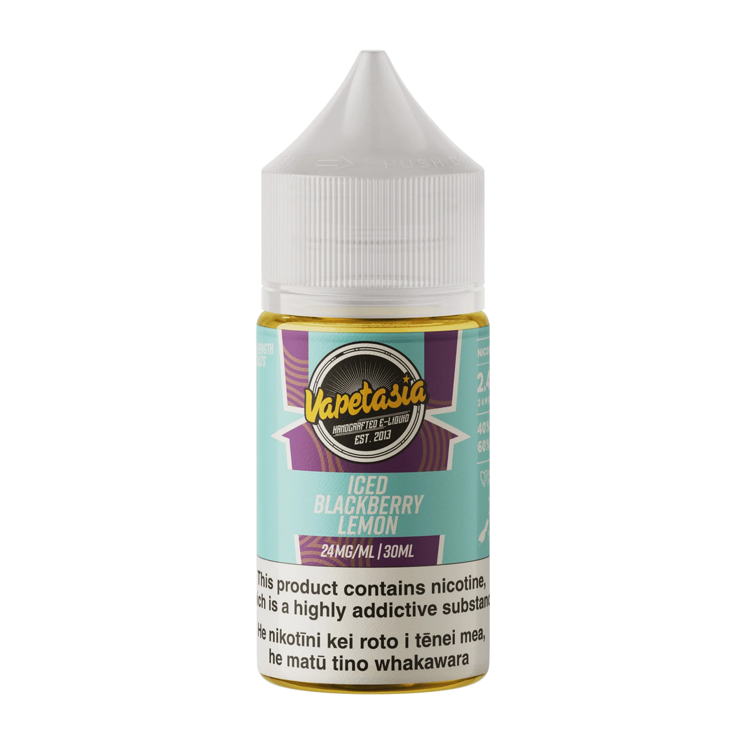 Vapetasia Lemonade Iced Salts - Blackberry Lemon