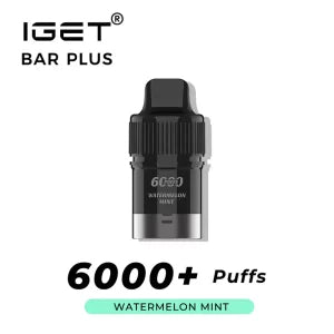 IGET Bar Plus Prefilled Pod 2.0 - Watermelon Mint (Pod Only)