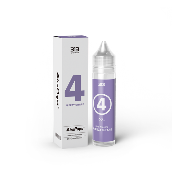 Airscream - Airspops E-Liquid - Freezy Grape (#4) - Vape N Save Airscream, Fruit, Grape, Import E-Liquids, New