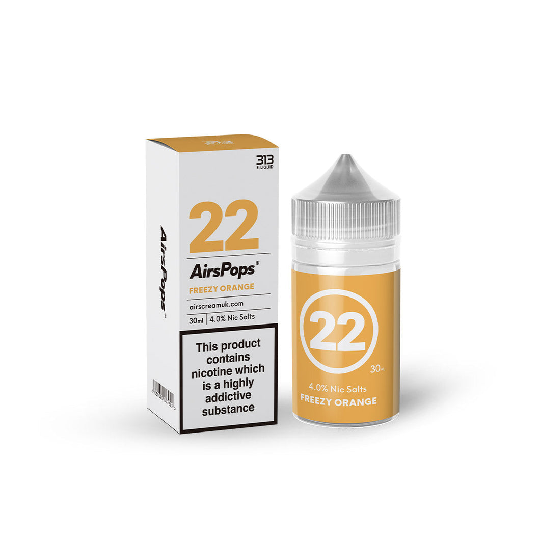 Airscream - Airspops E-Liquid - Freezy Orange (#22) Salts