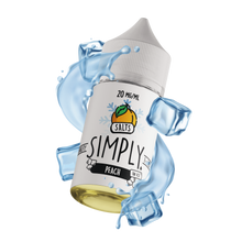 Load image into Gallery viewer, Simply Salts - Peach (On Ice) - Vape N Save Fruit, Ice, Local E-Liquids Salts, Menthol, Peach, Simply, Simply Salts
