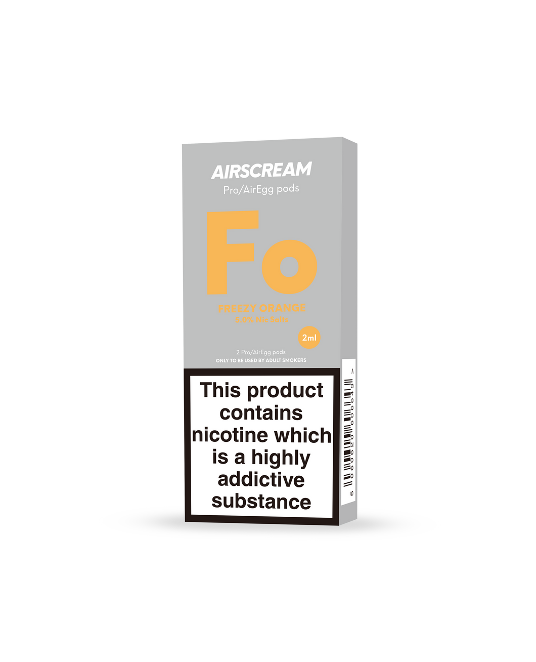 Airscream | AirsPops Pro - Freezy Orange (2 Pods Pack)